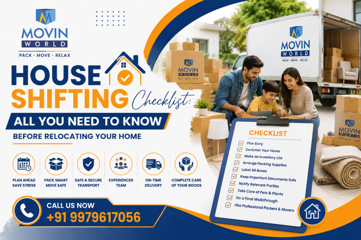 House Shifting Checklist: All You Need to Know Before Relocating Your Home